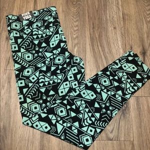 Tribal cotton leggings